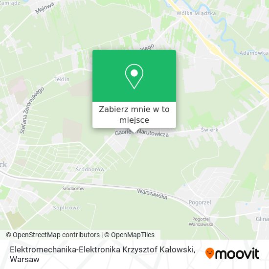 Mapa Elektromechanika-Elektronika Krzysztof Kałowski