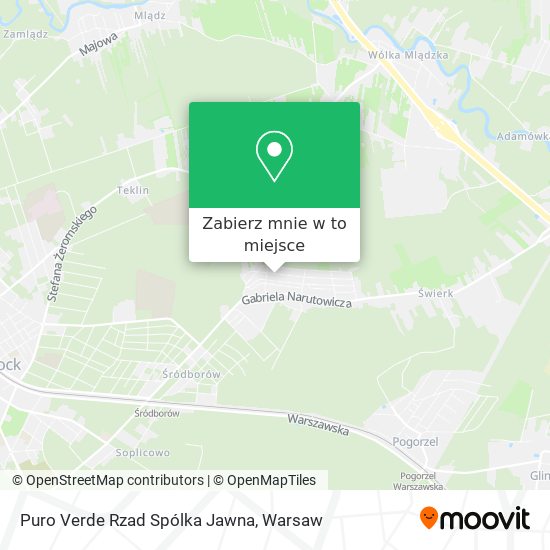 Mapa Puro Verde Rzad Spólka Jawna