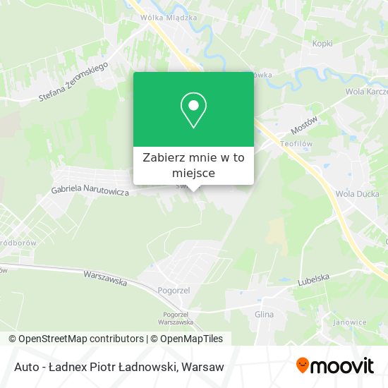 Mapa Auto - Ładnex Piotr Ładnowski