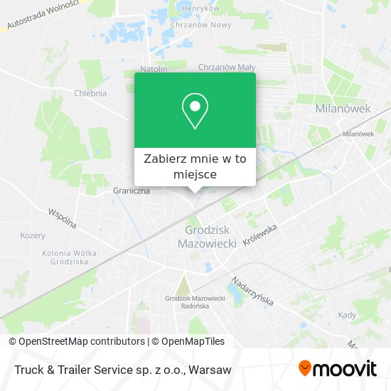 Mapa Truck & Trailer Service sp. z o.o.