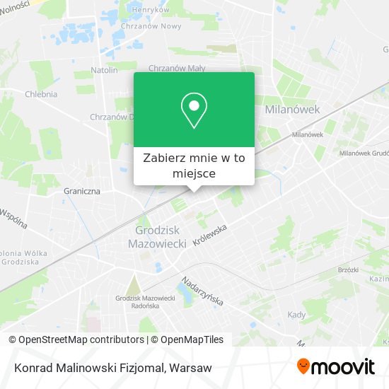 Mapa Konrad Malinowski Fizjomal