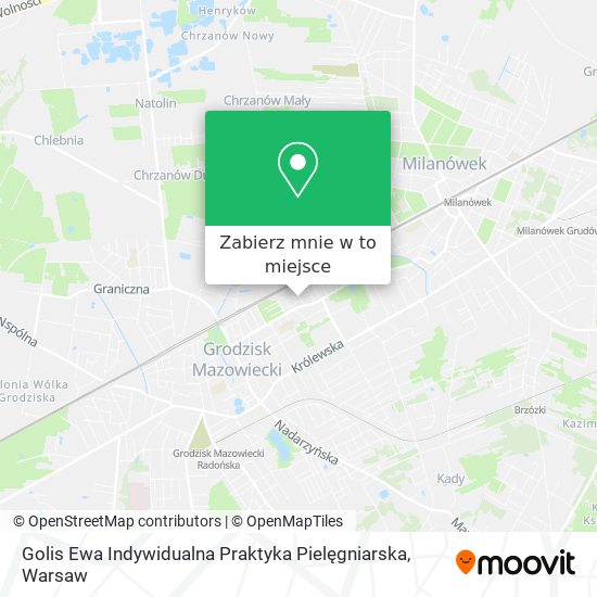 Mapa Golis Ewa Indywidualna Praktyka Pielęgniarska