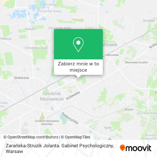 Mapa Zarańska-Struzik Jolanta. Gabinet Psychologiczny