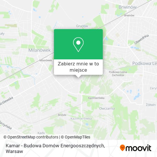 Mapa Kamar - Budowa Domów Energooszczędnych