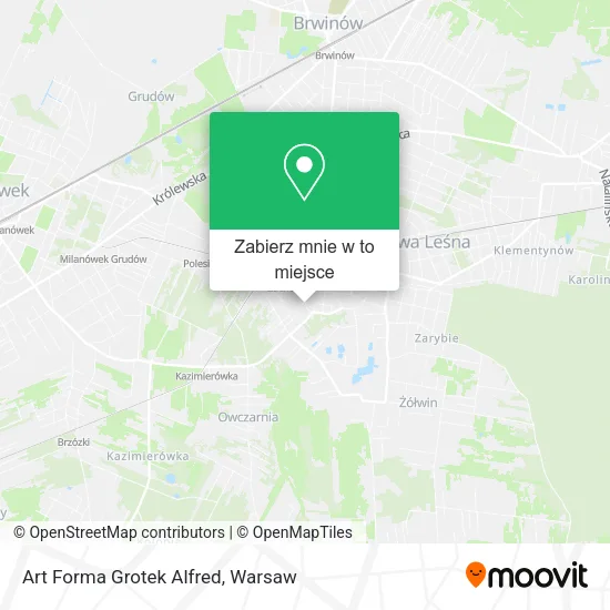 Mapa Art Forma Grotek Alfred