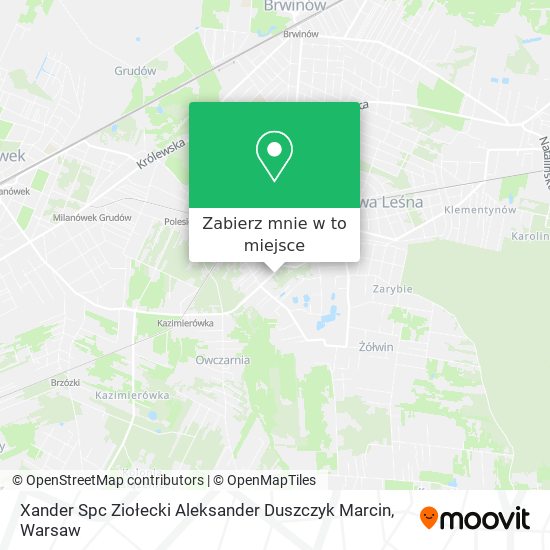 Mapa Xander Spc Ziołecki Aleksander Duszczyk Marcin