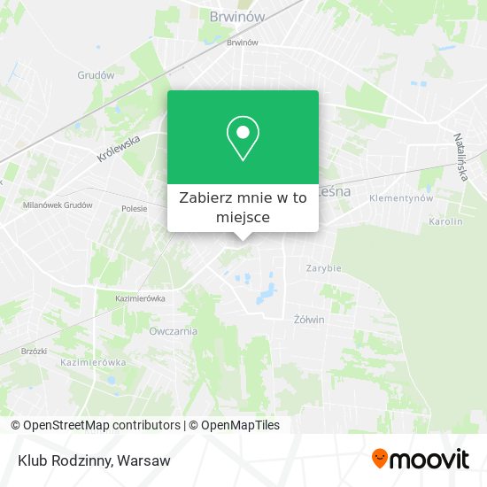 Mapa Klub Rodzinny