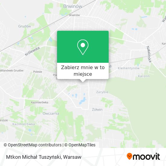 Mapa Mtkon Michał Tuszyński