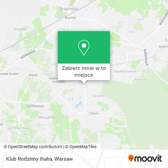 Mapa Klub Rodzinny Ihaha