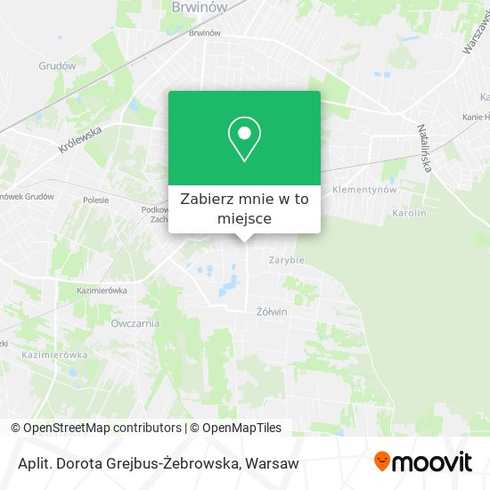 Mapa Aplit. Dorota Grejbus-Żebrowska