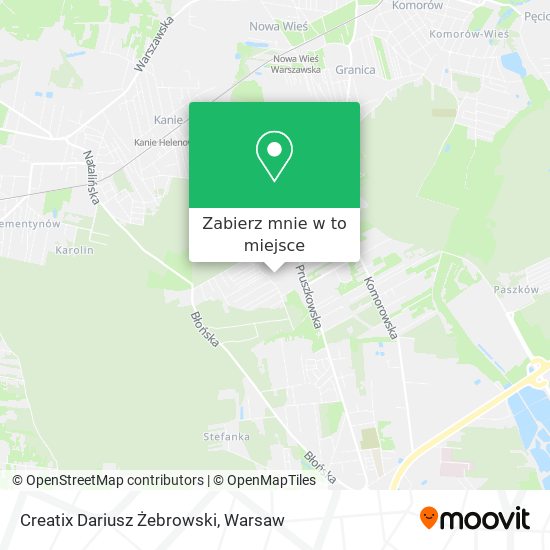 Mapa Creatix Dariusz Żebrowski