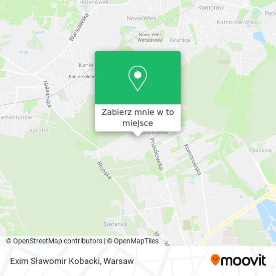 Mapa Exim Sławomir Kobacki