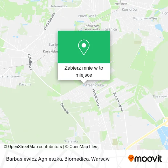 Mapa Barbasiewicz Agnieszka, Biomedica