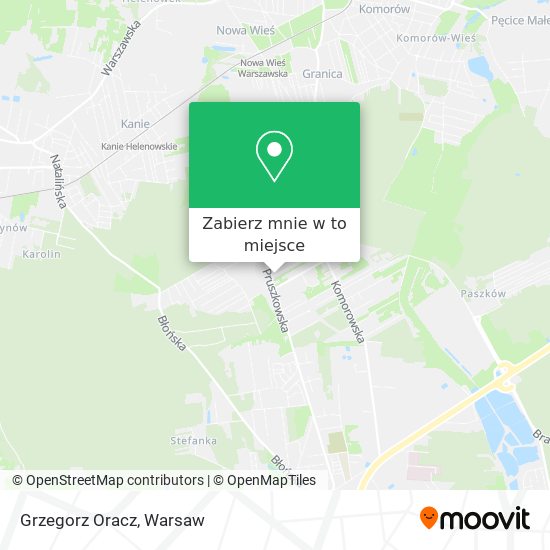 Mapa Grzegorz Oracz