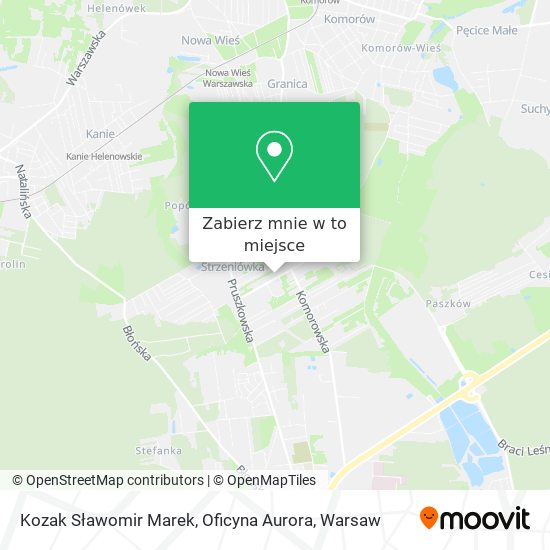 Mapa Kozak Sławomir Marek, Oficyna Aurora