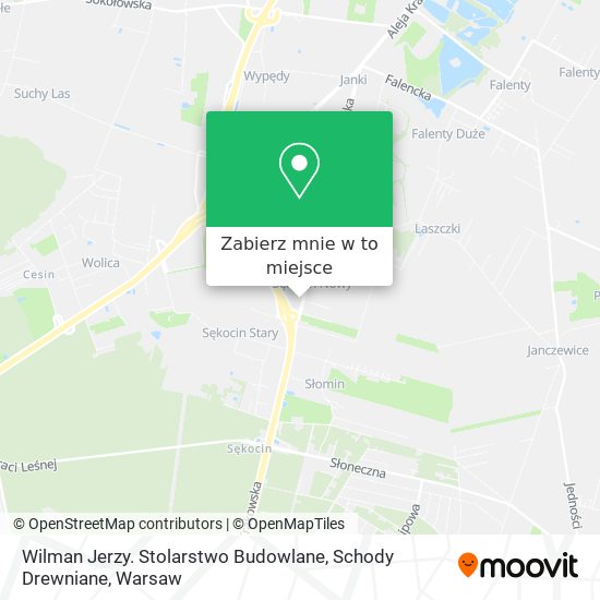 Mapa Wilman Jerzy. Stolarstwo Budowlane, Schody Drewniane