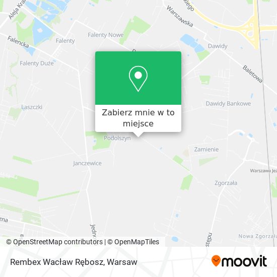 Mapa Rembex Wacław Rębosz