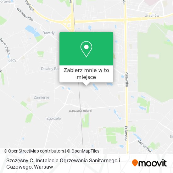 Mapa Szczęsny C. Instalacja Ogrzewania Sanitarnego i Gazowego