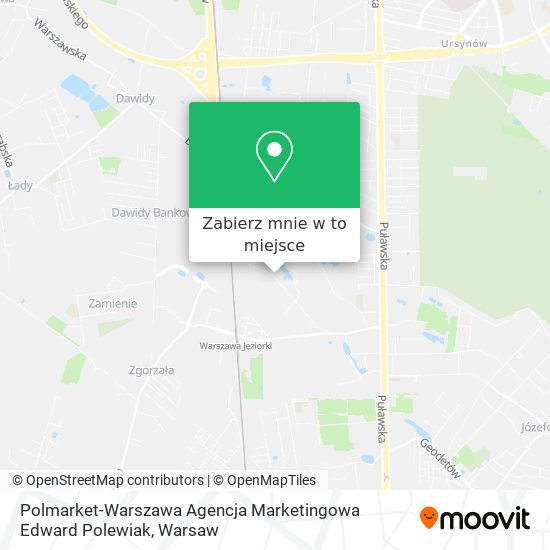 Mapa Polmarket-Warszawa Agencja Marketingowa Edward Polewiak