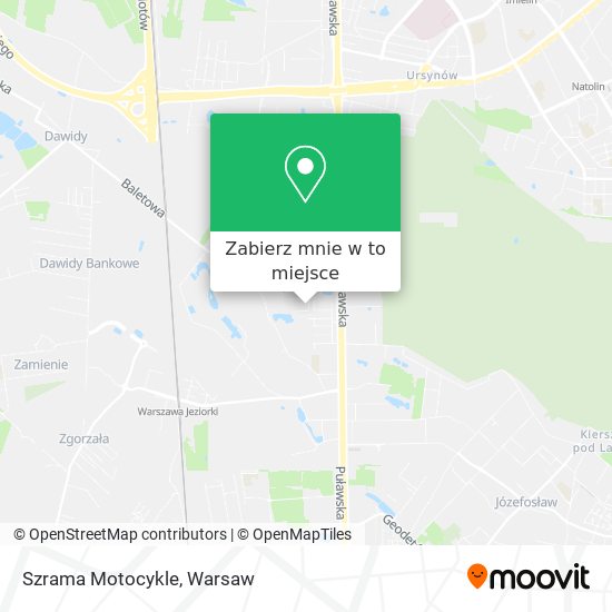 Mapa Szrama Motocykle