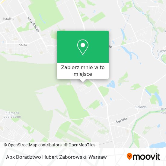 Mapa Abx Doradztwo Hubert Zaborowski