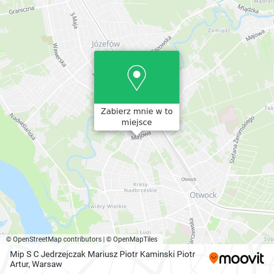 Mapa Mip S C Jedrzejczak Mariusz Piotr Kaminski Piotr Artur