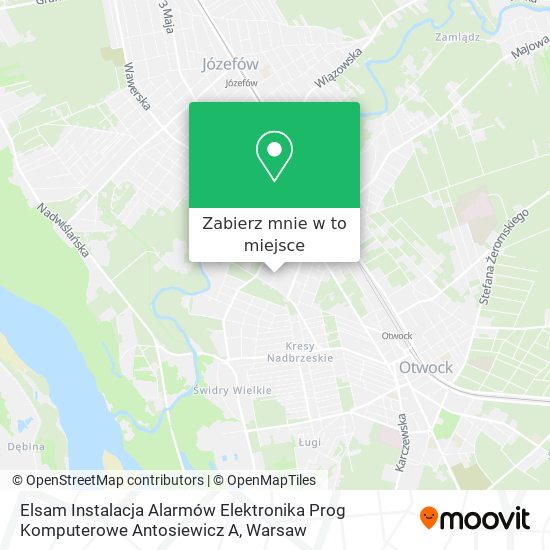 Mapa Elsam Instalacja Alarmów Elektronika Prog Komputerowe Antosiewicz A