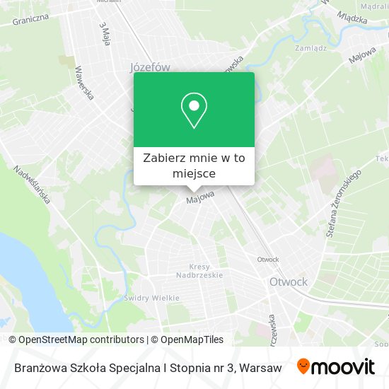 Mapa Branżowa Szkoła Specjalna I Stopnia nr 3