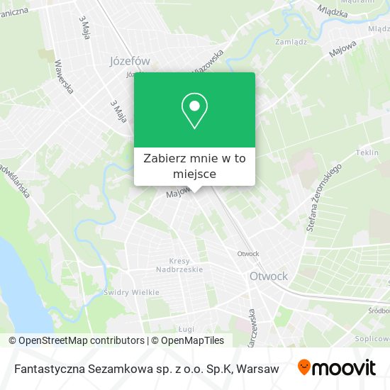 Mapa Fantastyczna Sezamkowa sp. z o.o. Sp.K