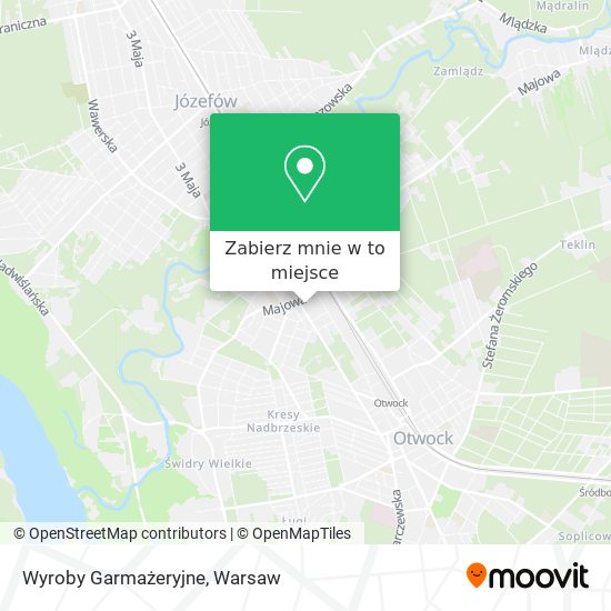 Mapa Wyroby Garmażeryjne