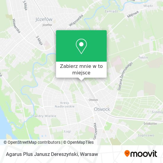 Mapa Agarus Plus Janusz Dereszyński