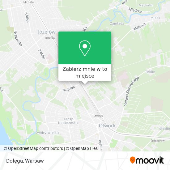 Mapa Dołęga