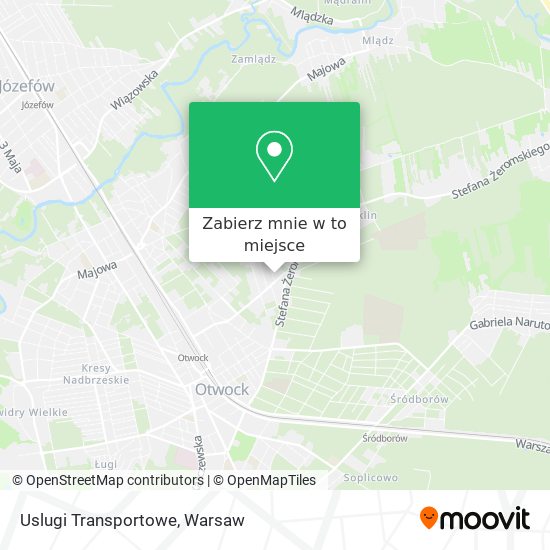 Mapa Uslugi Transportowe