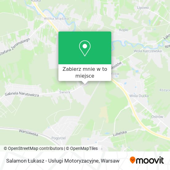 Mapa Salamon Łukasz - Usługi Motoryzacyjne