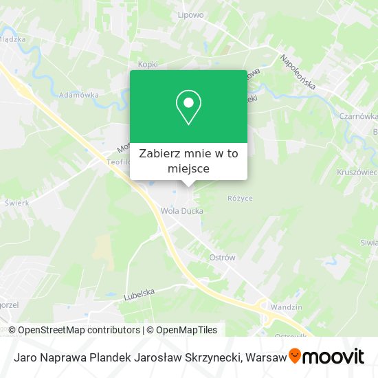 Mapa Jaro Naprawa Plandek Jarosław Skrzynecki