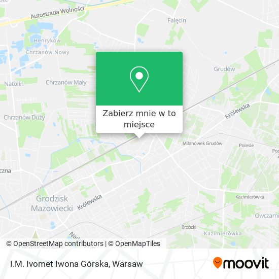 Mapa I.M. Ivomet Iwona Górska