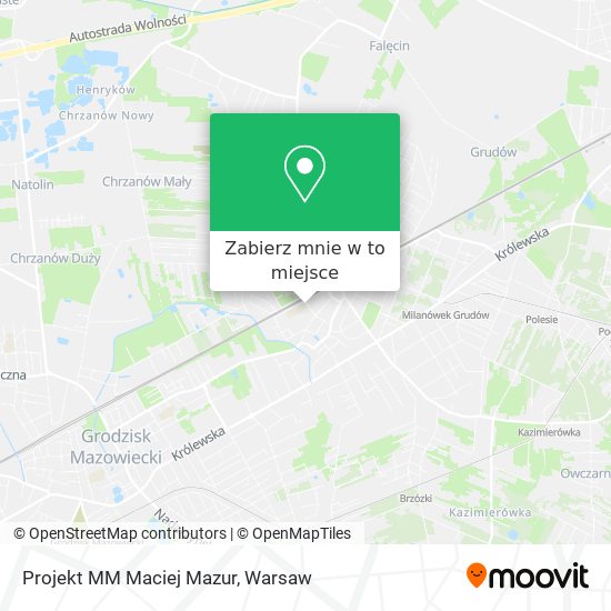 Mapa Projekt MM Maciej Mazur