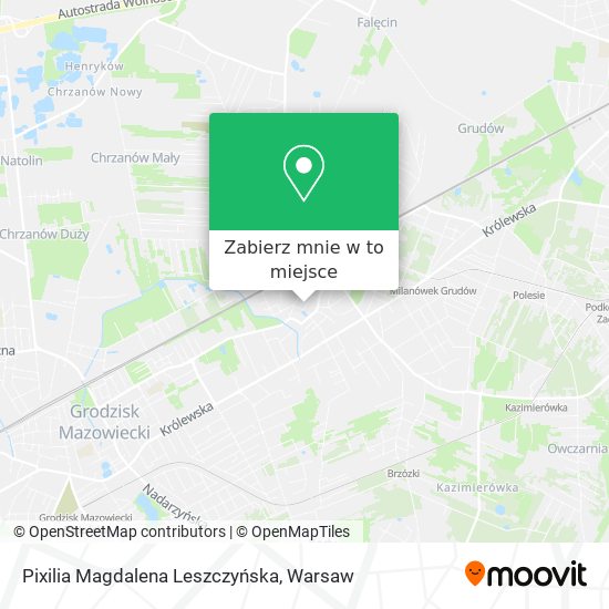 Mapa Pixilia Magdalena Leszczyńska