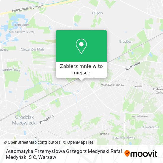 Mapa Automatyka Przemysłowa Grzegorz Medyński Rafał Medyński S C