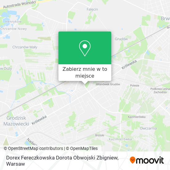 Mapa Dorex Fereczkowska Dorota Obwojski Zbigniew