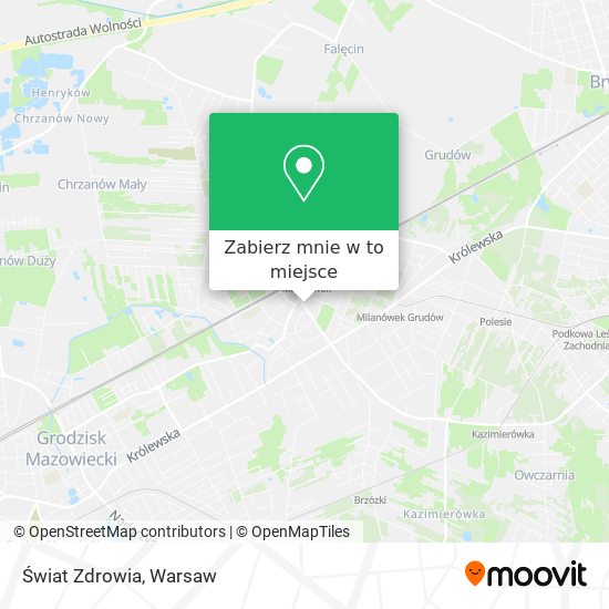 Mapa Świat Zdrowia