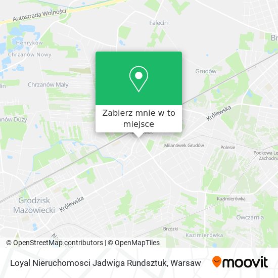 Mapa Loyal Nieruchomosci Jadwiga Rundsztuk