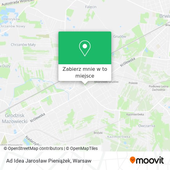 Mapa Ad Idea Jarosław Pieniążek