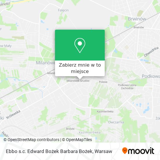 Mapa Ebbo s.c. Edward Bożek Barbara Bożek