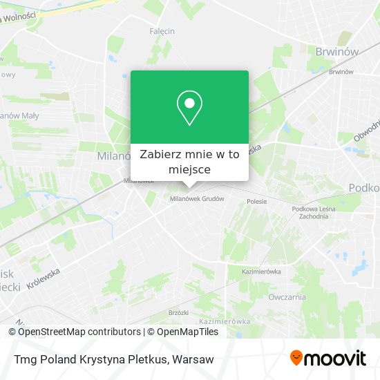 Mapa Tmg Poland Krystyna Pletkus