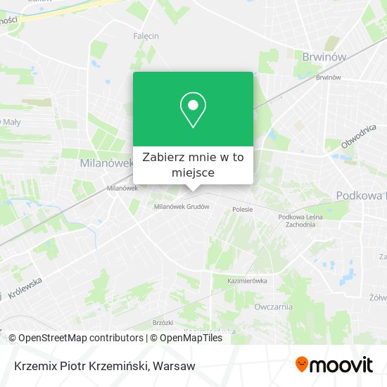 Mapa Krzemix Piotr Krzemiński