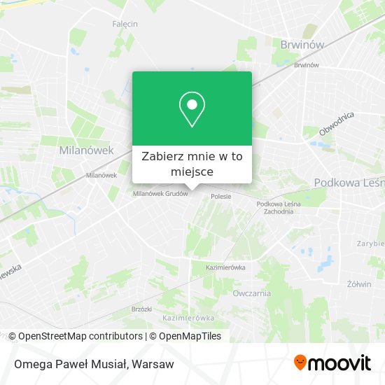 Mapa Omega Paweł Musiał