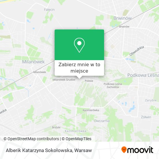 Mapa Alberik Katarzyna Sokołowska