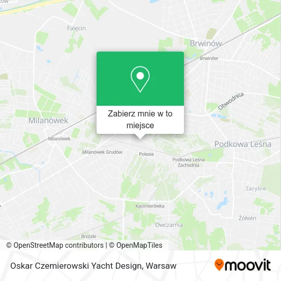 Mapa Oskar Czemierowski Yacht Design