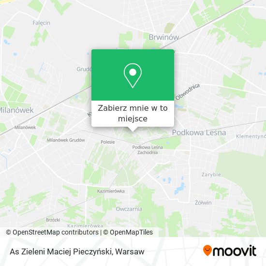 Mapa As Zieleni Maciej Pieczyński